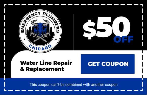 Water Line Repair Coupon - Emergency Plumbers Chicago in Chicago, IL