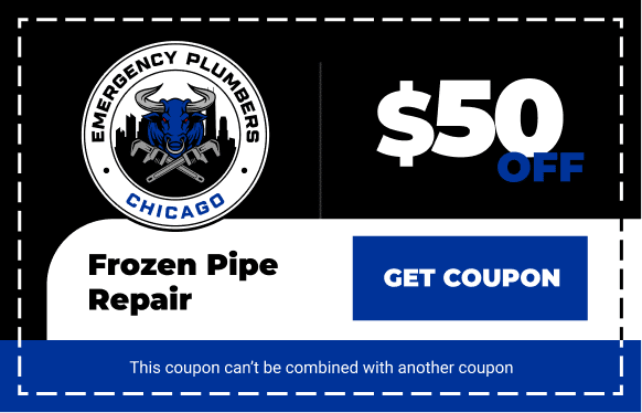 Frozen Pipe Coupon - Emergency Plumbers Chicago in Chicago, IL